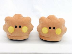 BT21 スリッパ minini 3D slipper ブラウン Lサイズ(25.0cm) BTS SHOOKY LINE FRIENDS