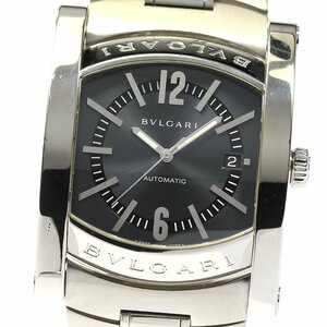 ブルガリ BVLGARI AA48S アショーマ デイト 自動巻き メンズ _794554