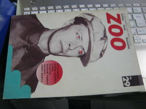 ZOO NO.29 (1980.8.25)雑誌 DAVID BOWIE 紅トカゲ PLASTICS LIZARD ZELDA ヒカシュー RCサクセション MOON RIDERS 遠藤ミチロウ JAM RAMONS