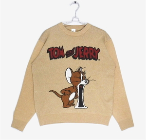 即決■★Tom and Jerry トムとジェリー★■ニットトレーナー：SIZE=M