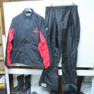 【中古美品】RS TAICHI アールエスタイチ RSR045 DRYMASTER レインスーツ Mサイズ 雨具 ウェア メンズ バイク 二輪 ツーリング オートバイ