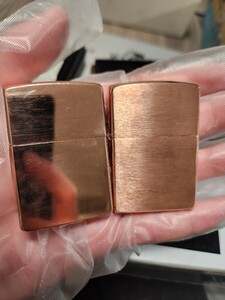 ZIPPO solid copper　カッパー　コッパー2002　と復刻2022の2個セット