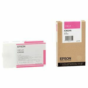 【新品】(まとめ) エプソン EPSON PX-P／K3インクカートリッジ マゼンタ 110ml ICM24A 1個 【×10セット】