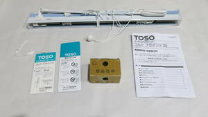 TOSO コルトブラインド25　510 × 760　2018年製　コルトIB25 A-1 TB-C124　日本製　トーソー　ブラインド