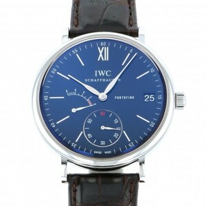 IWC ポートフィノ ハンドワインド 8デイズ IW510102 ブラック文字盤 中古 腕時計 メンズ