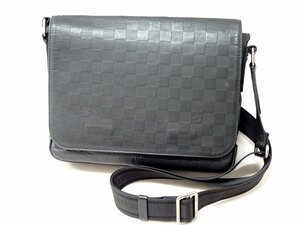 ルイヴィトン/LOUIS VUITTON ダミエ アンフィニ ディストリクトPM ブラック オニキス メンズ メッセンジャー M41286 ショルダーバッグ