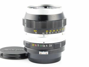 06746cmrk Nikon NIKKOR-P Auto 105mm F2.5 非Ai 単焦点 中望遠レンズ Fマウント