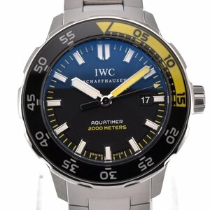 IWC SCHAFFHAUSEN IW356808 アクアタイマー オートマティック 2000 自動巻き メンズ 美品 保証書付き H#127739