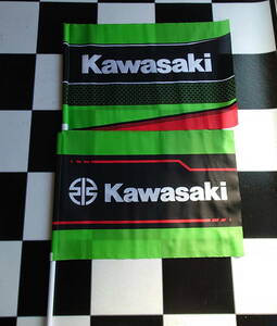 【送料無料】Kawasaki Racing Team 応援フラッグ×2本セット カワサキレーシング World Superbike Suzuka8H スーパーバイク 鈴鹿8耐 ZX10R