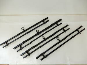 ＜銀の斧＞即決！竹製・タペストリーハンガー1本￥1000黒色・シンプル・天然素材・長さ50cm