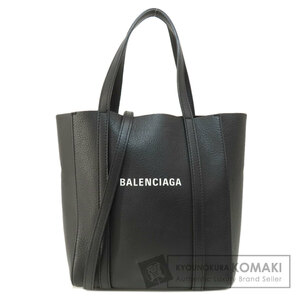 BALENCIAGA バレンシアガ 551815 エブリデイ 2WAY ハンドバッグ レザー レディース 中古