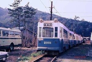 【鉄道写真】南海電鉄和歌山軌道線モ2001 [0005470]