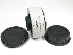 【 動作確認済 】Canon EXTENDER EF 1.4x III （3型）キヤノン エクステンダー テレコン [管CN2634]
