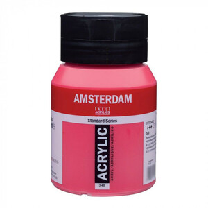 まとめ得 AMSTERDAM　アムステルダム　アクリリックカラー500ml　パーマネントレッドパープル348 407404 x [3個] /a