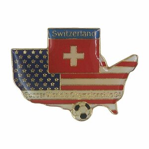 FIFAワールドカップ ピンズ ピンバッジ ピンバッチ サッカー スイス 旗 留め具付き