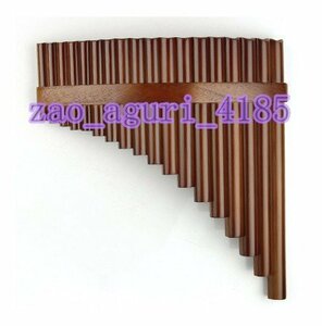 新品 パイプ フルート F キー 高品質パンパイプ 木管楽器 伝統的な楽器 竹 パンフルート 左手/右手用 ZCL780