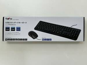 【8399b】USBスタンダードキーボード マウス セット USB接続 日本語108キー