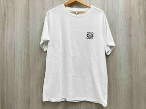 ロエベ LOEWE アナグラム ミニロゴ 半袖Tシャツ ホワイト XLサイズ