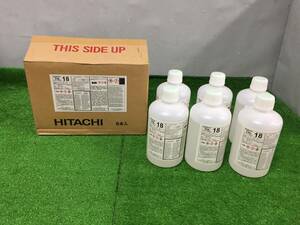 ♪ 【ジャンク】 HITACHI 補力液 プリンター用 TH-18 1L プリンタ用サプライ 6点 まとめてセット 28-72