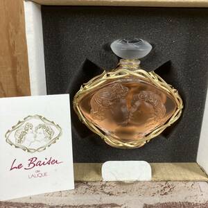 [4-278]【未開栓】ルネ・ラリック1999年限定ボトル LE BAISER 100ml / LARIQUE LIMITED EDITIONS/コレクション/クリスタルガラス/香水瓶