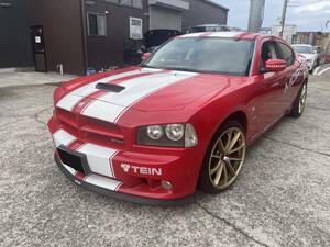 ダッジ　チャージャー Dodge Charger SRT8 現状販売 社外マフラー 社外ホイール 正規Ｄ車