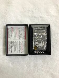 ZIPPO ジッポー ジッポーライター オイルライター LIMITED 限定品　ユニコーン二十五周年記念特製モデル(受注生産限定品) 未使用品　希少品