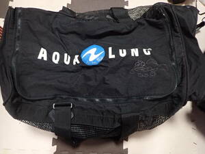 アクアラング　メッシュバッグ　ダイビング　aqualung