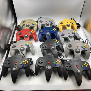 Nintendo 64 任天堂 コントローラー ブロス 12個 NUS-005 まとめ セット ミッドナイトブルー ジャンク ニンテンドー N64 Controller ##424