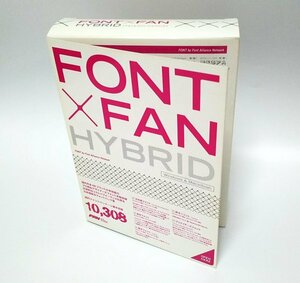 【同梱OK】 FONT x FAN HYBRID / フォントファンハイブリッド / 1万書体以上 / TrueTypeFont / 駿河 / 疾風 / 飛燕 / 筆文字 / 白州