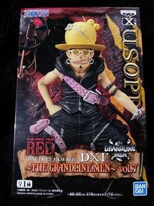 即決 バンプレスト ONE PIECE FILM RED DXF THE GRANDLINE MEN vol.7 ウソップ フィギュア プライズ