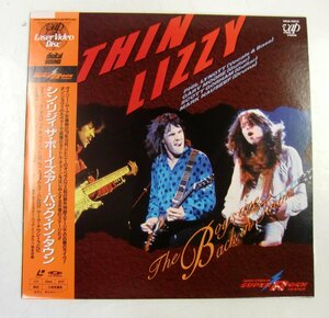 LD シン・リジィ THIN LIZZY ザ・ボーイズ・アー・バック・イン・タウン 帯付き【オ206】