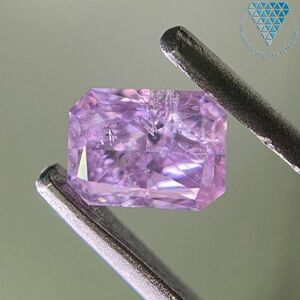 0.3 ct Fancy Intense Pink Purple I3 Radiant GIA 天然 ダイヤモンド ルース 商品 動画 DIAMOND EXCHANGE FEDERATION