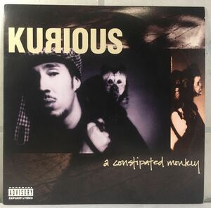美品 US LP / KURIOUS - A Constipated Monkey (C 53223) / Beatnuts / HIP HOP CLASSIC ALBUM!!