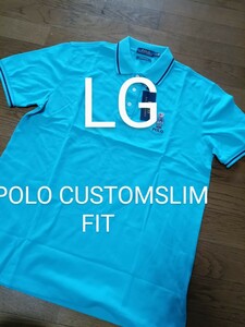 LG　180/100A customslimfit ラルフローレン POLO RALPH LAUREN ベアー 緑から青　新品
