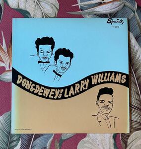 Don & Dewey Vs Larry Williams 国内 10inch Black RnR ロカビリー