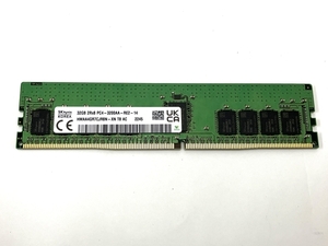 実使用なし Skhynix 32GB 2Rx4 PC4-3200AA-RE2-14 HMAA4GR7CJR8N-XN T8 AC メモリキット モジュール 美品 T8696695