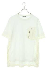 ディオール DIOR サカイ 21AW 213J669A0554 サイズ:M オーバーサイズ ハイブリッド ドッキングTシャツ 中古 SB01