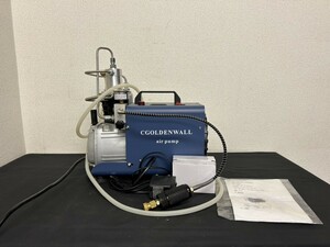 A3　CGOLDENWALL　air pump　YH-QB01　通電確認済み　電動空気圧縮機　付属品有り　現状品