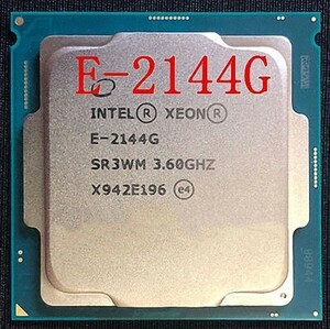 Intel Xeon E-2144G SR3WM 4C 3.6GHz 8MB 71W LGA1151