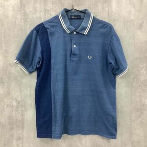 [PT13653] フレッドペリー ポロシャツ ブルー系 M FRED PERRY