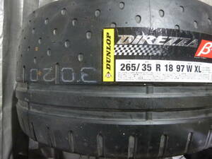 ＠即日発送＠新古品＠ 265/35R18 DUNLOP DIREZZA B02 1本！2326