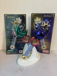 ★セーラームーン　PROPLICA ウラヌス　ネプチューン　変身リップロッド　取説★