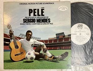 LP 見本盤 インサート付 Sergio Mendes Pele Original Motion Picture Soundtrack ペレ 黄金の足の追憶 P-10414A