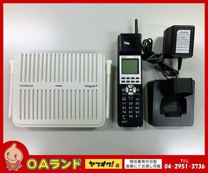 ●HITACHI（日立製作所）● 中古 / シングルゾーンDECTコードレス電話機（黒） / ET-8iF-DCLLB / ビジネスフォン