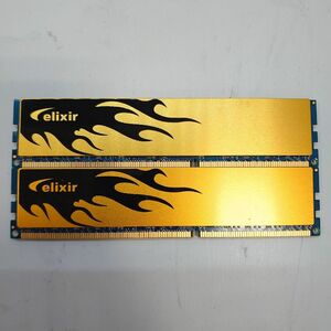 PC堂1 CFD elixir M2X4G64CB8HG9N-DG 4GB 2枚 DDR3 1600MHz ヒートシンク MW00247