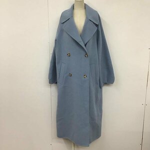 ZARA M ザラ コート コート一般 Coat 水色 / ライトブルー / 10106393