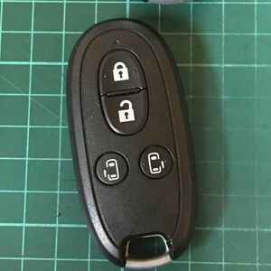 SU11861点灯 スズキ 純正 007YUUL0212スマートキーレス パレット ソリオ ルークス等 MA15S 日産 両側スライド 4ボタン