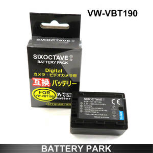 Panasonic VW-VBT190 互換バッテリー HC-VX992MS HC-VX2MS HC-VX2M HC-VX1M HC-VX980M HC-VZX1M HC-VZX2M HC-VZX990M HC-VZX992M