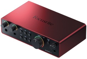 Focusrite Scarlett 2i2 4th Gen USB フォーカスライト オーディオインターフェース ２イン２アウト