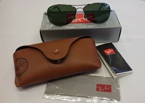 【★Ray-Ban レイバン★サングラス RB3362 004/58】偏光 COCKPIT コックピット 偏光サングラス メンズ レディース 専用ケース付き